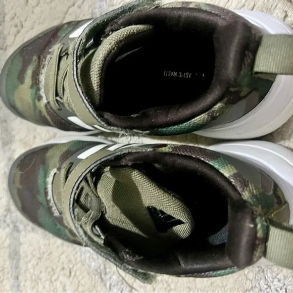 Adidas Green CAMO Cloudfoam Size 13 - Picture 10 of 10